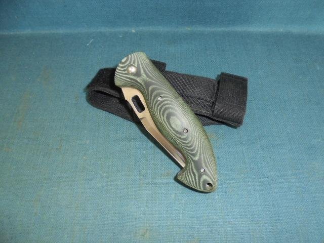 Scarce Ontario Hossom Retribution-2 Folding Knife S/n 03019 — image 3