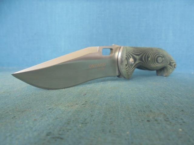 Scarce Ontario Hossom Retribution-2 Folding Knife S/n 03019 — image 4