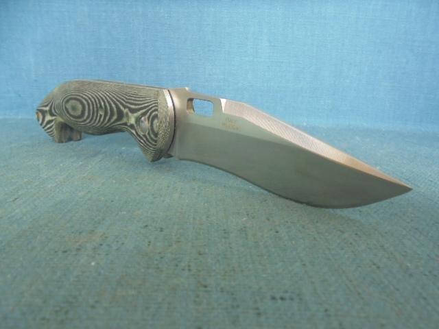 Scarce Ontario Hossom Retribution-2 Folding Knife S/n 03019 — image 5