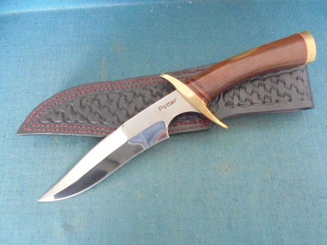 Wayne Potter Custom Knife S/n 03022 — image 2