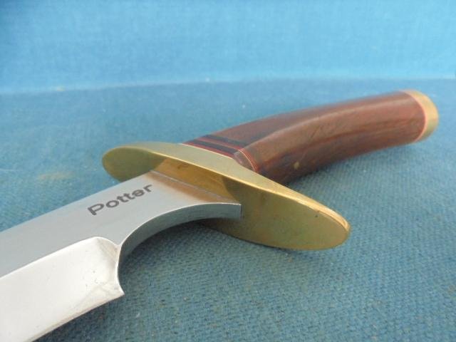 Wayne Potter Custom Knife S/n 03022 — image 8