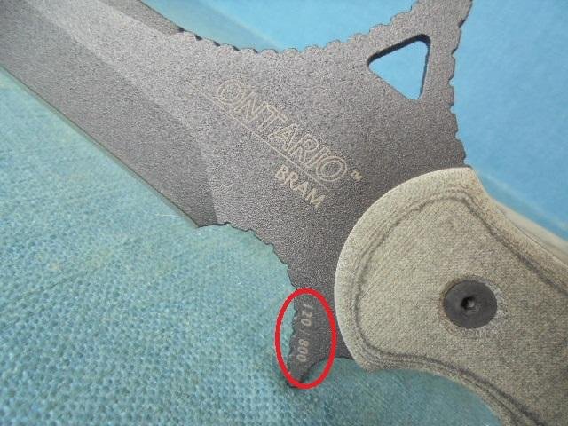 Two Rare Ontario BRAM Knives S/n 03023 — image 5