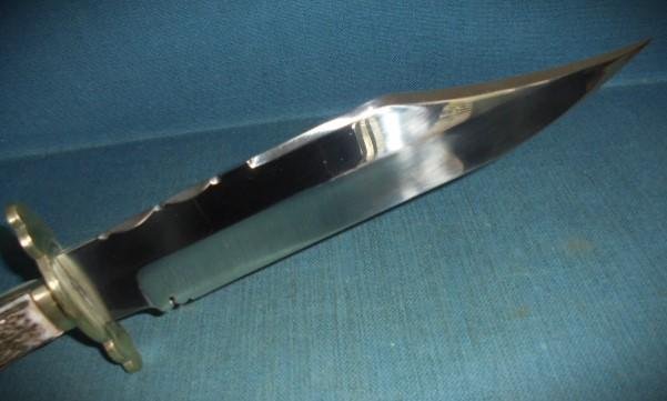 Large J.E.Middleton Bowie Knife S/n 03024 — image 5