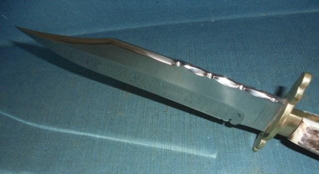 Large J.E.Middleton Bowie Knife S/n 03024 — image 6