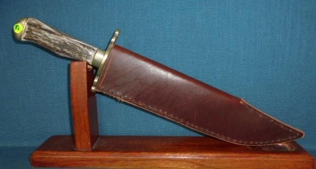 Large J.E.Middleton Bowie Knife S/n 03024 — image 8