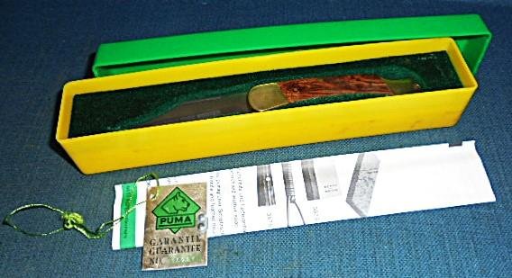 1982 Dated Puma Deer Hunter Knife S/n 03028 — image 9