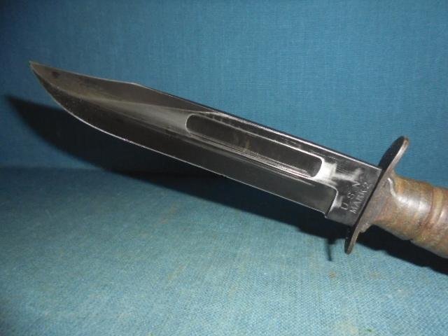 WW11 U.S. Navy Mark 11 Fighting Knife S/n 03033 — image 7