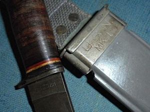 WW11 U.S. Navy MK1 Fighting Knife S/n 03032