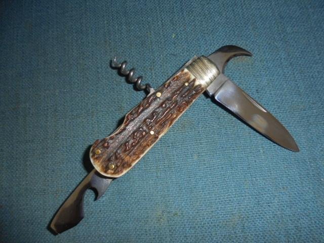 Scarce Hubertus Folding Knife S/n 03038 — image 5