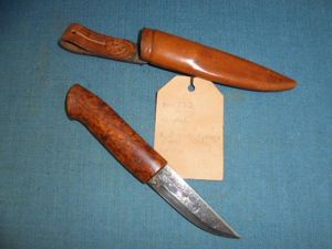 K Njstuen Puukko Knife S/n 03050
