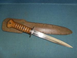 Scarce WW1 Dutch Stormdolk Knife S/n 03053