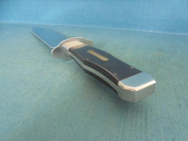 Large Kissing Crane Bowie Knife S/n 03052 — image 3