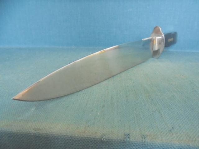 Large Kissing Crane Bowie Knife S/n 03052 — image 6