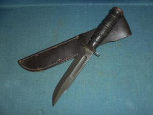 1970s U.S. MK2 Camillus Fighting Knife S/n 03060