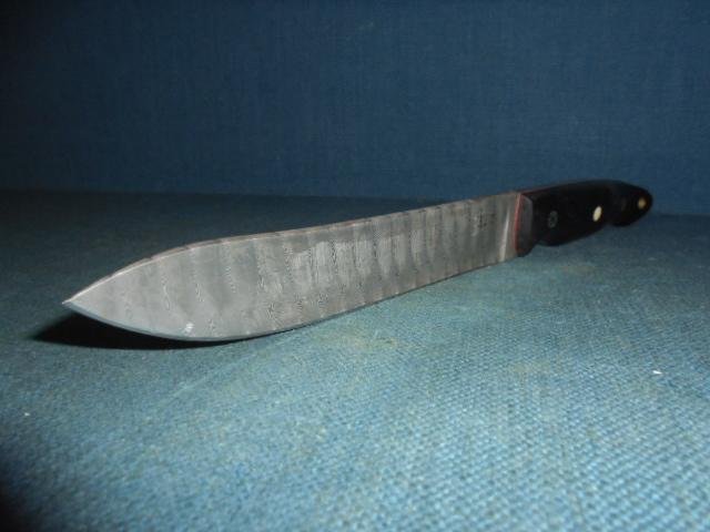 Rare Alan Wood Damascus Knife S/n 03059 — image 8