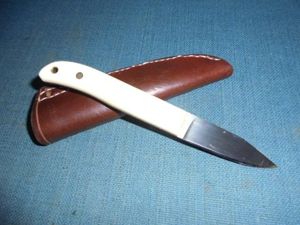 Small Alan Wood Knife S/n 03058