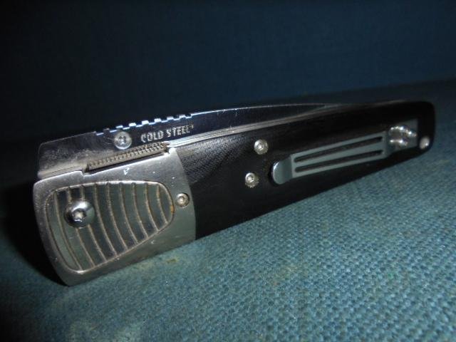 Scarce Cold Steel Caledonian Edge Folding Knife S/n 03057 — image 2
