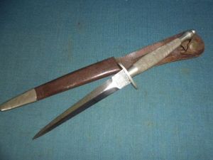 Very Rare 1st Pattern F-S Commando Knife S/n 03063