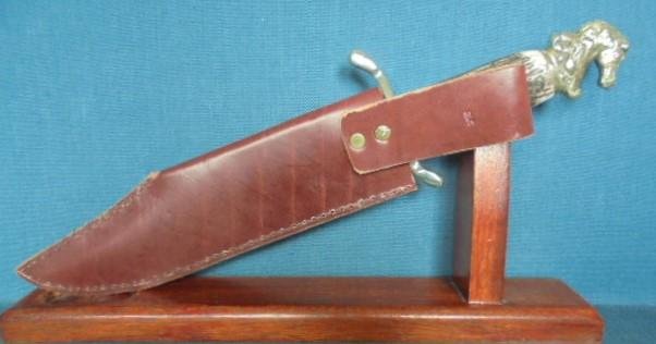 Large J.E.Middleton Bowie Knife S/n 03066 — image 10