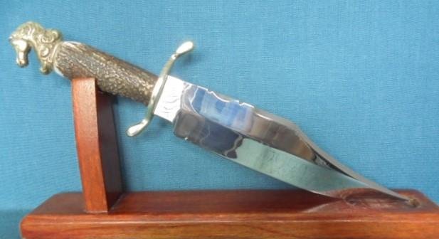 Large J.E.Middleton Bowie Knife S/n 03066 — image 2