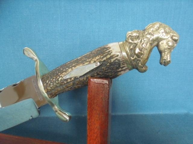 Large J.E.Middleton Bowie Knife S/n 03066 — image 5