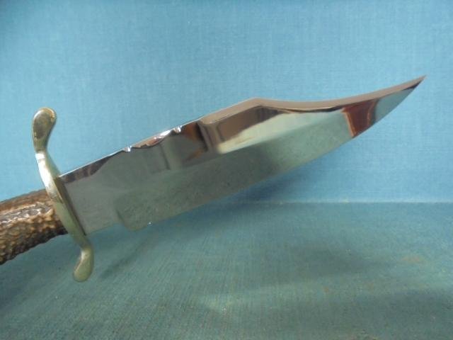 Large J.E.Middleton Bowie Knife S/n 03066 — image 7
