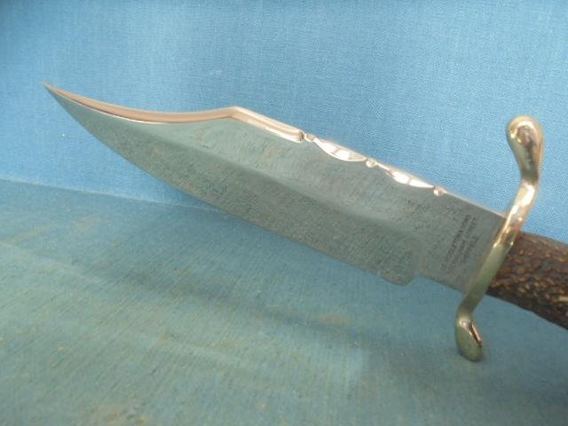 Large J.E.Middleton Bowie Knife S/n 03066 — image 8