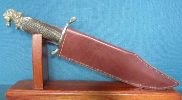 Large J.E.Middleton Bowie Knife S/n 03066 — image 9