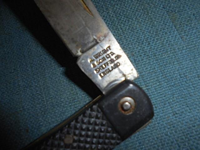 Commando Lock Knife by A. Wright S/n 03065 — image 3