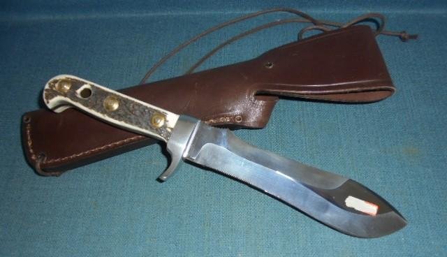 Mint Condition Puma White Hunter Knife S/n 03069 — image 2