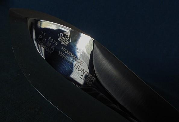 Mint Condition Puma White Hunter Knife S/n 03069 — image 6