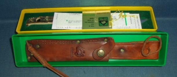 Vintage 1976 Dated Puma Bowie Knife S/n 03070 — image 9