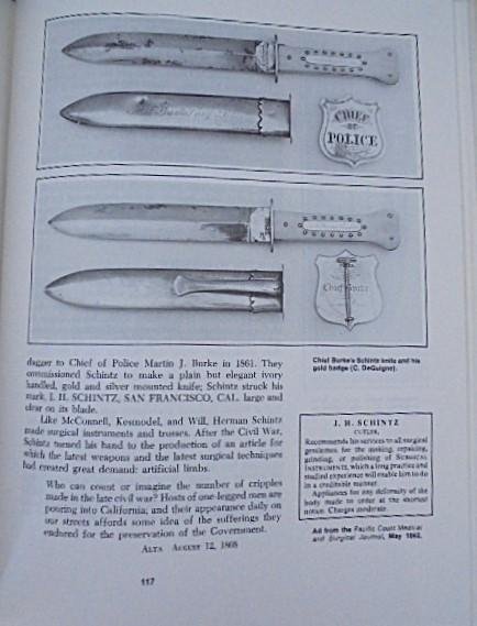 Knife Makers of Old San Francisco by Bernard Levine S/n 03073 — image 4