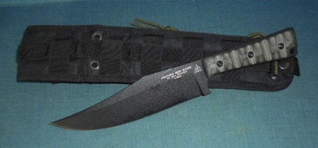 Tops Prather Bowie Knife S/n 03082 — image 3