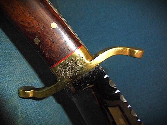 Large 1897 Bowie Knife S/n 03086 — image 7