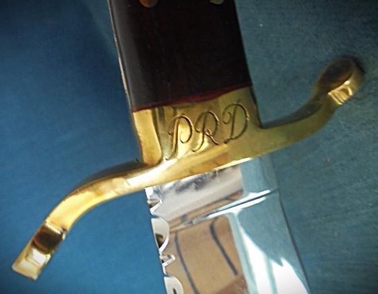 Large 1897 Bowie Knife S/n 03086 — image 8