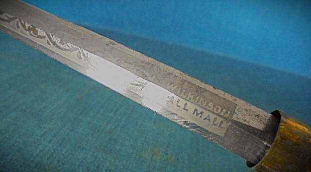 Rare WW1 British Officer's Swagger/Sword Stick S/n 03110 — image 8