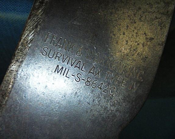 Rare U.S. Vietnam Woodmans Pal Type 1V Ax/Knife S/n 03109 — image 7