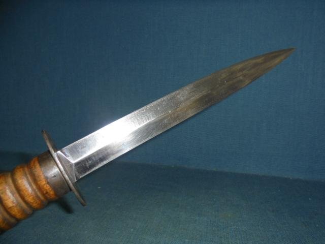 Scarce WW1 Dutch M1917 Stormdolk Fighting Knife S/n 03108 — image 4