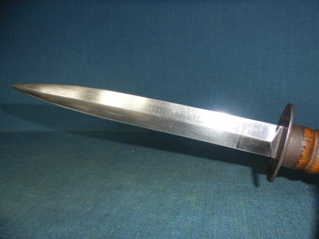 Scarce WW1 Dutch M1917 Stormdolk Fighting Knife S/n 03108 — image 5