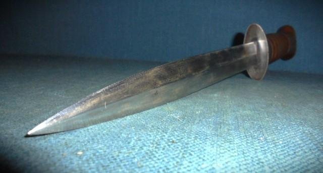 Scarce WW1 Dutch M1917 Stormdolk Fighting Knife S/n 03108 — image 7