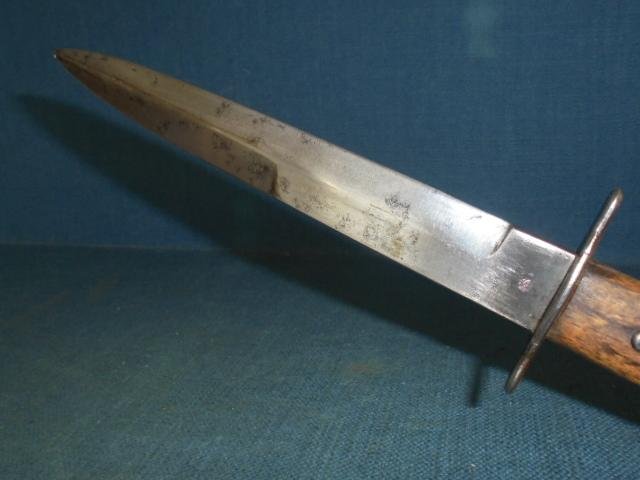 WW11 German Luftwaffe Fighting Knife S/n 03103 — image 6
