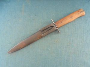 WW11 German Luftwaffe Fighting Knife S/n 03103