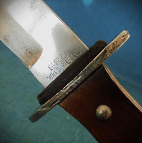 WW1 German Trench Knife by ERN S/n 03102 — image 7