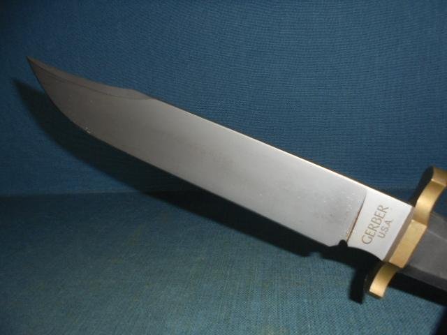 Vintage Gerber Bowie Knife S/n 03111 — image 10