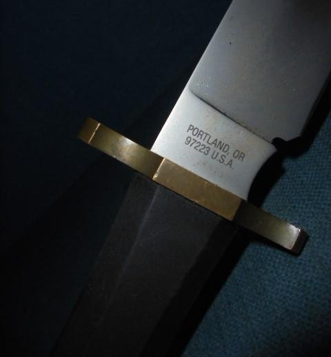 Vintage Gerber Bowie Knife S/n 03111 — image 5