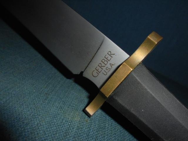 Vintage Gerber Bowie Knife S/n 03111 — image 6