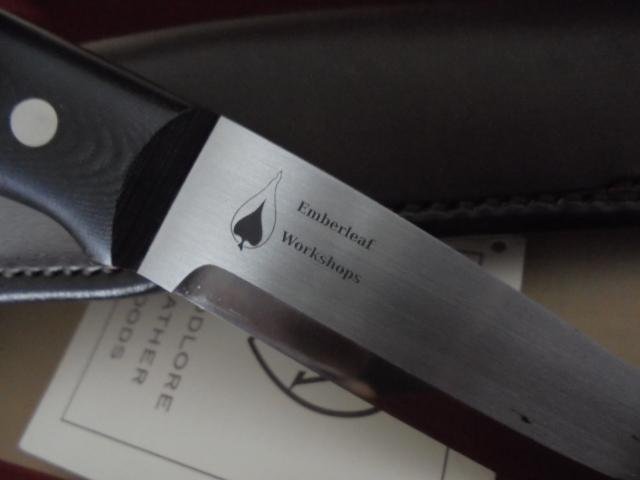 Scarce Ray Mears Woodlore Knife by Emberleaf S/n 03119 — image 9