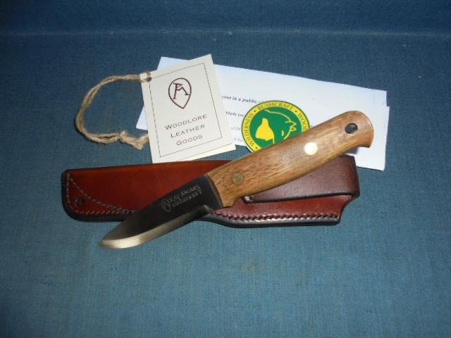 Rare Ray Mears Woodlore Knife by Steve Wade Cox S/n 03120 — image 3
