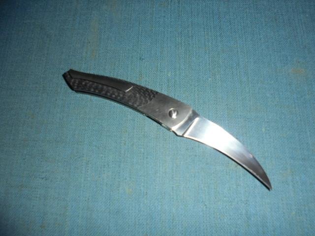 Scarce Jukka Hankaka Koukku Locking Knife S/n 03125 — image 3
